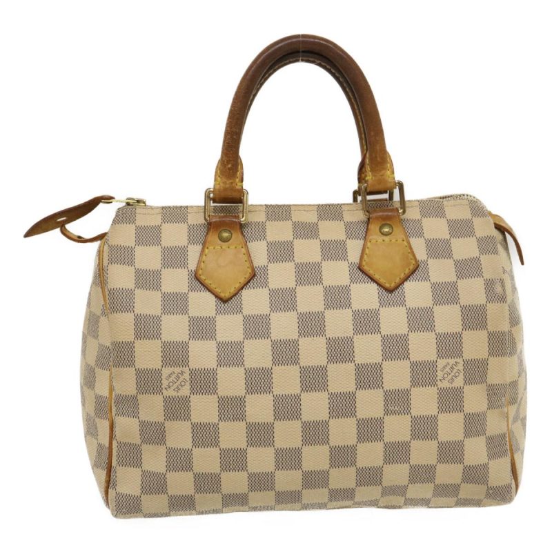 LOUIS VUITTON Damier Azur Speedy 25 Hand Bag N41534  rh110 - Logoexplore - Image 2