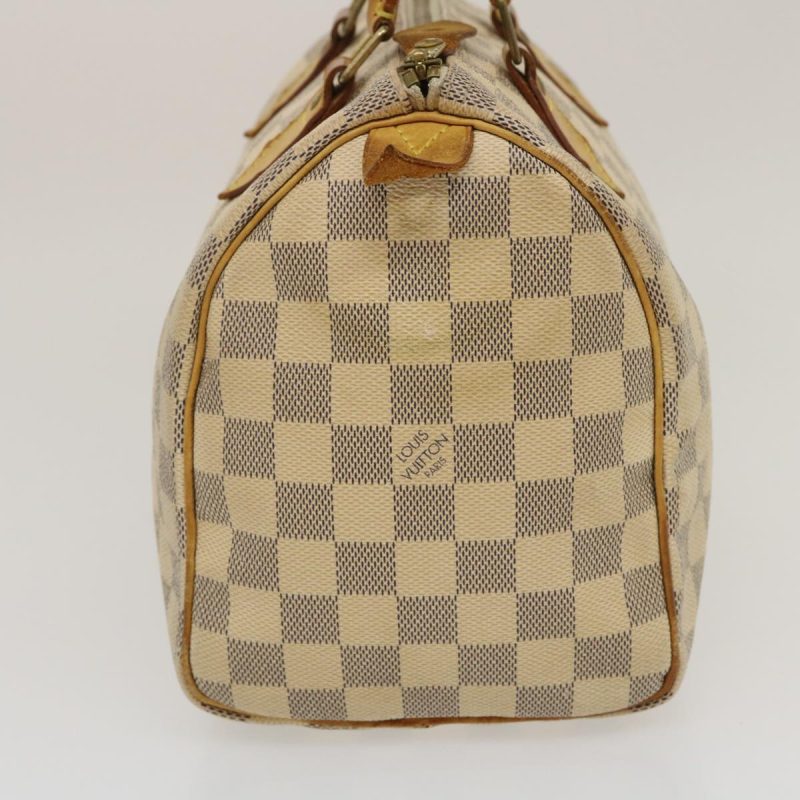 LOUIS VUITTON Damier Azur Speedy 25 Hand Bag N41534  rh110 - Logoexplore - Image 3