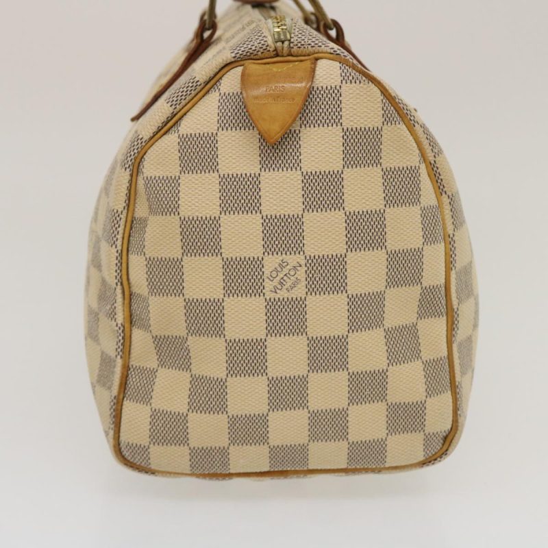 LOUIS VUITTON Damier Azur Speedy 25 Hand Bag N41534  rh110 - Logoexplore - Image 4