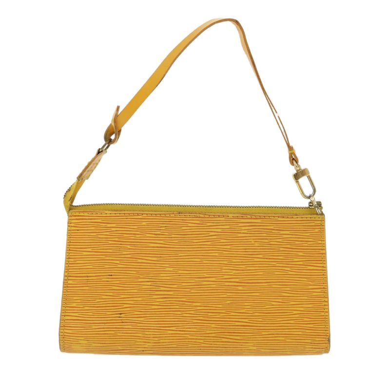 LOUIS VUITTON Epi Pochette Accessoires Accessory Pouch Yellow M52989 Auth rh265 - Logoexplore - Image 2