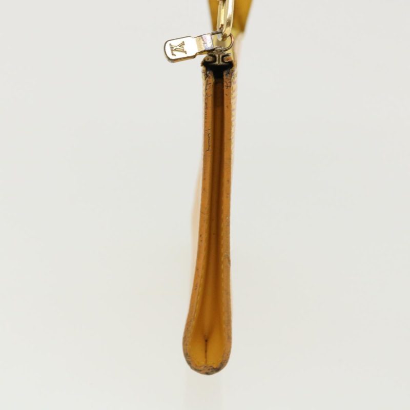 LOUIS VUITTON Epi Pochette Accessoires Accessory Pouch Yellow M52989 Auth rh265 - Logoexplore - Image 4