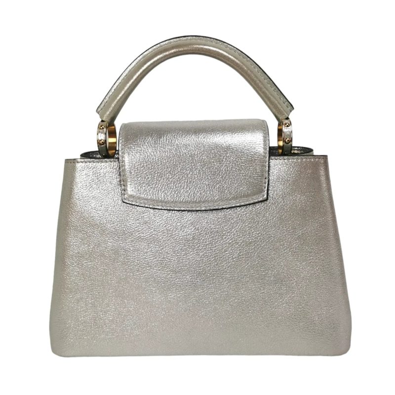 Louis Vuitton Capucines BB Silver - Logoexplore - Image 4