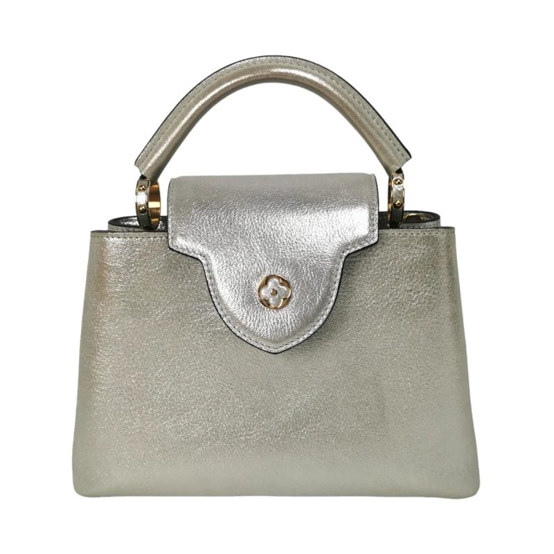 Louis Vuitton Capucines BB Silver - Logoexplore - Image 3
