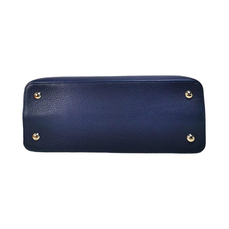 Louis Vuitton Capucines MM Exotic Blue Taurillon - Logoexplore - Image 7