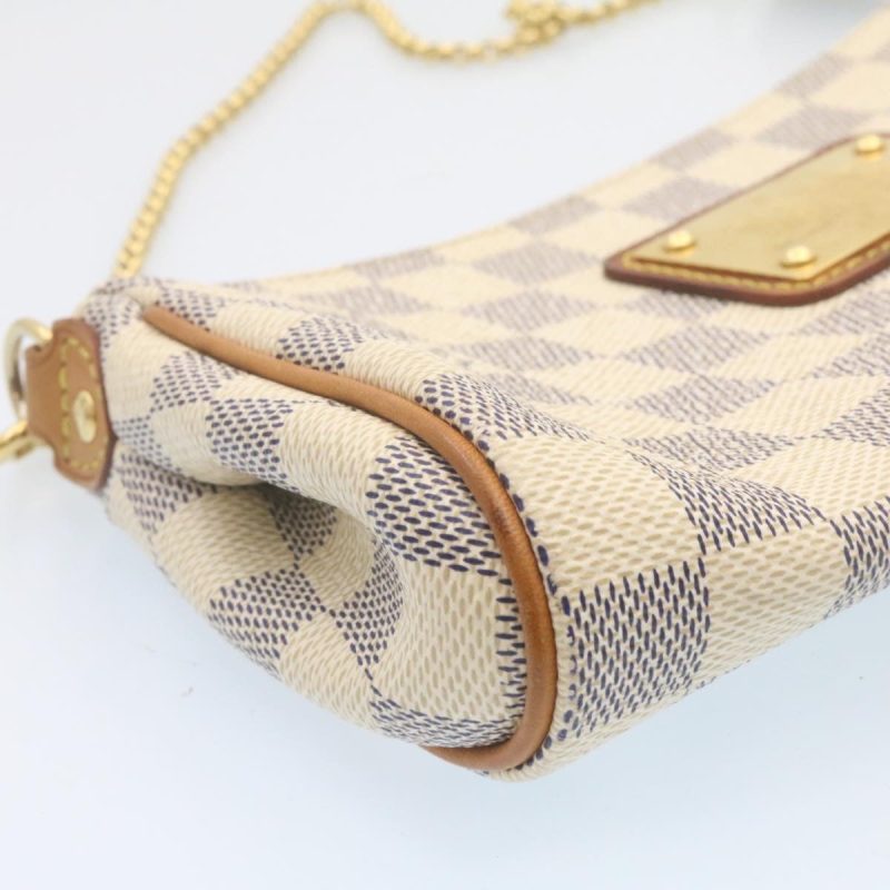 LOUIS VUITTON Damier Azur Eva 2Way Shoulder Hand Pouch N55214 rz042A - Logoexplore - Image 8