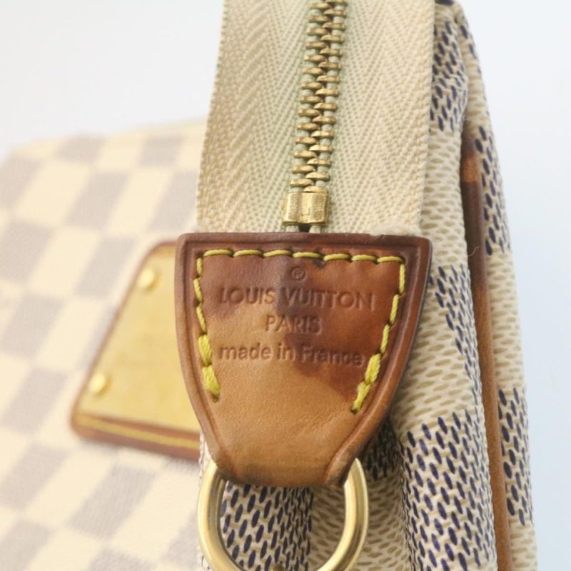 LOUIS VUITTON Damier Azur Eva 2Way Shoulder Hand Pouch N55214 rz042A - Logoexplore - Image 9