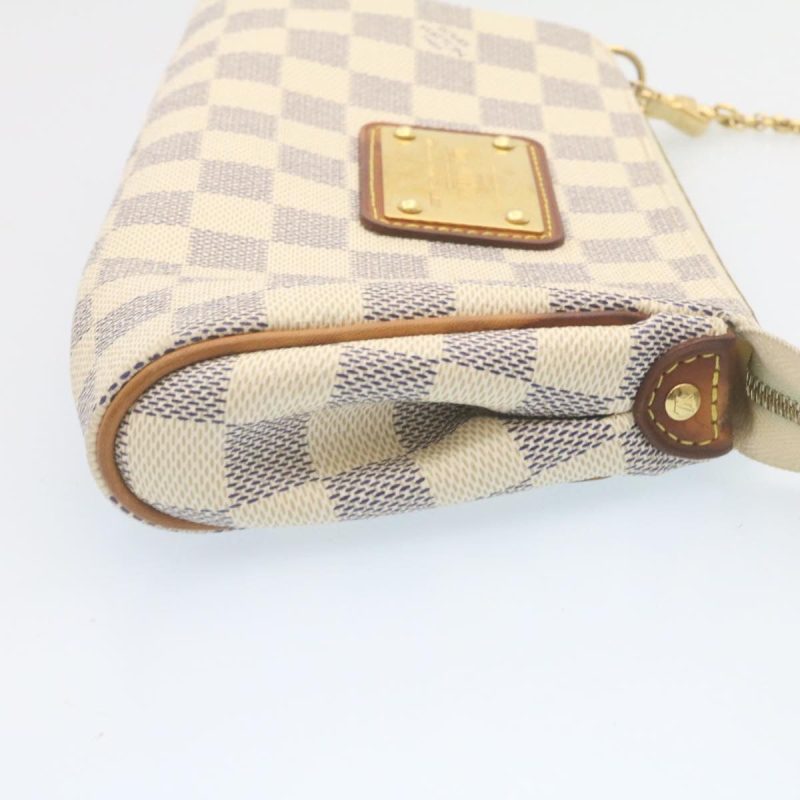 LOUIS VUITTON Damier Azur Eva 2Way Shoulder Hand Pouch N55214 rz042A - Logoexplore - Image 3