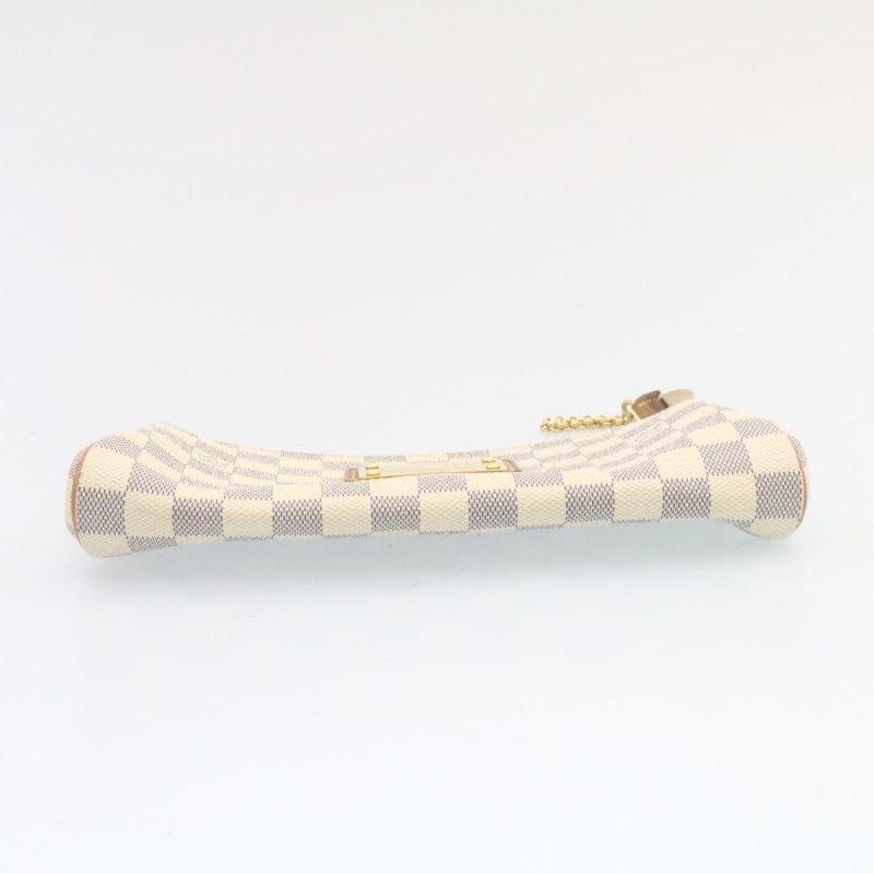 LOUIS VUITTON Damier Azur Eva 2Way Shoulder Hand Pouch N55214 rz042A - Logoexplore - Image 5