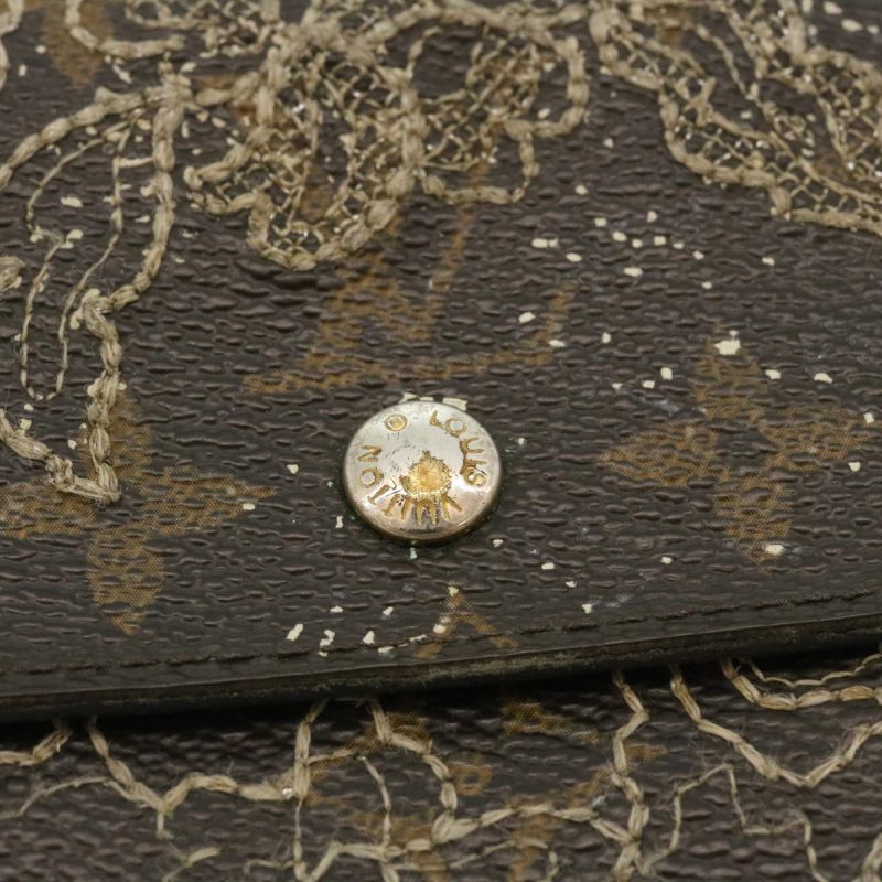 LOUIS VUITTON Dentelle Porte MonnaieBilletsCartes Crdit Wallet M95395 Auth rz152 - Logoexplore - Image 9