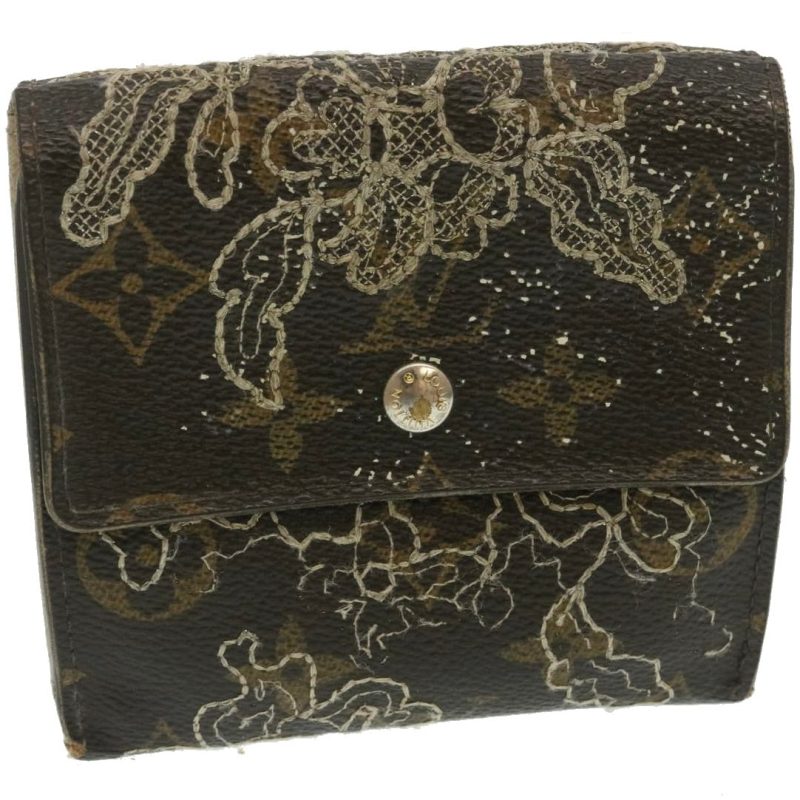 LOUIS VUITTON Dentelle Porte MonnaieBilletsCartes Crdit Wallet M95395 Auth rz152 - Logoexplore