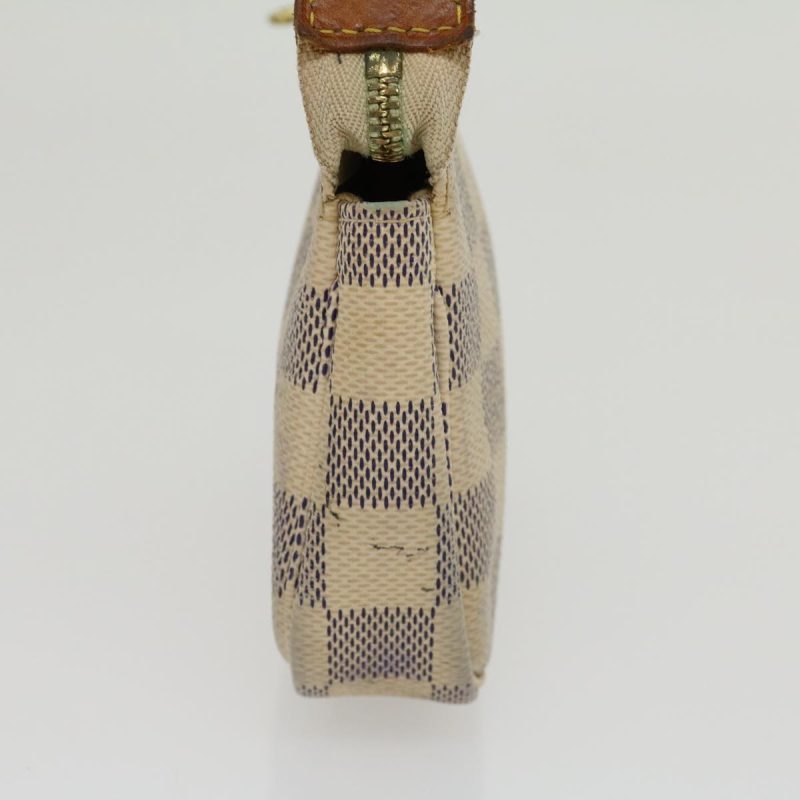 LOUIS VUITTON Damier Azur Mini Pochette Accessoires Pouch N58010 LV rz439 - Logoexplore - Image 3
