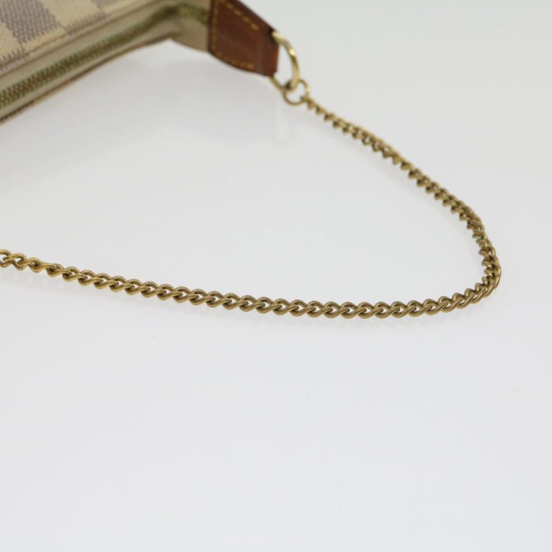 LOUIS VUITTON Damier Azur Mini Pochette Accessoires Pouch N58010 LV rz439 - Logoexplore - Image 7