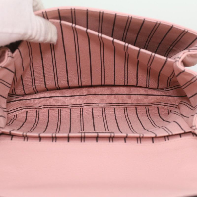 LOUIS VUITTON Empreinte Pochette Metis MM Hand Bag 2way Pink M44018 LV  S106 - Logoexplore - Image 10