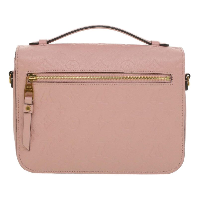 LOUIS VUITTON Empreinte Pochette Metis MM Hand Bag 2way Pink M44018 LV  S106 - Logoexplore - Image 2