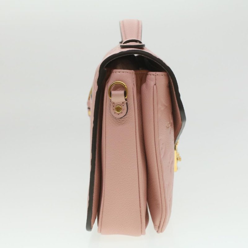LOUIS VUITTON Empreinte Pochette Metis MM Hand Bag 2way Pink M44018 LV  S106 - Logoexplore - Image 4