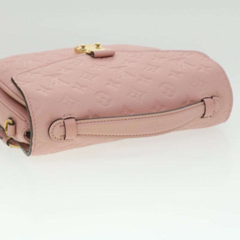 LOUIS VUITTON Empreinte Pochette Metis MM Hand Bag 2way Pink M44018 LV  S106 - Logoexplore - Image 6