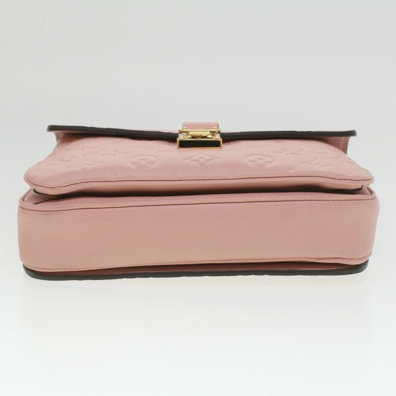 LOUIS VUITTON Empreinte Pochette Metis MM Hand Bag 2way Pink M44018 LV  S106 - Logoexplore - Image 5