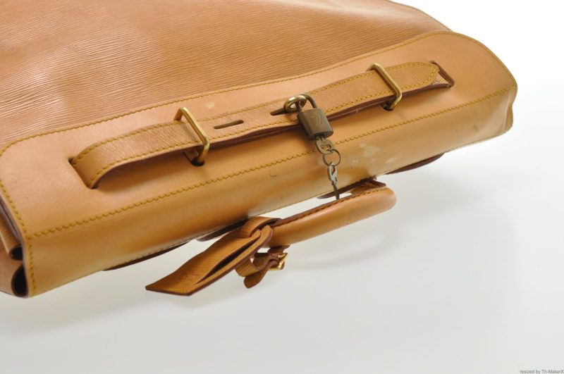 LOUIS VUITTON Epi Steamer Bag Hand Bag Beige am2948s - Logoexplore - Image 6