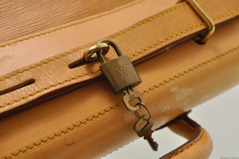 LOUIS VUITTON Epi Steamer Bag Hand Bag Beige am2948s - Logoexplore - Image 8