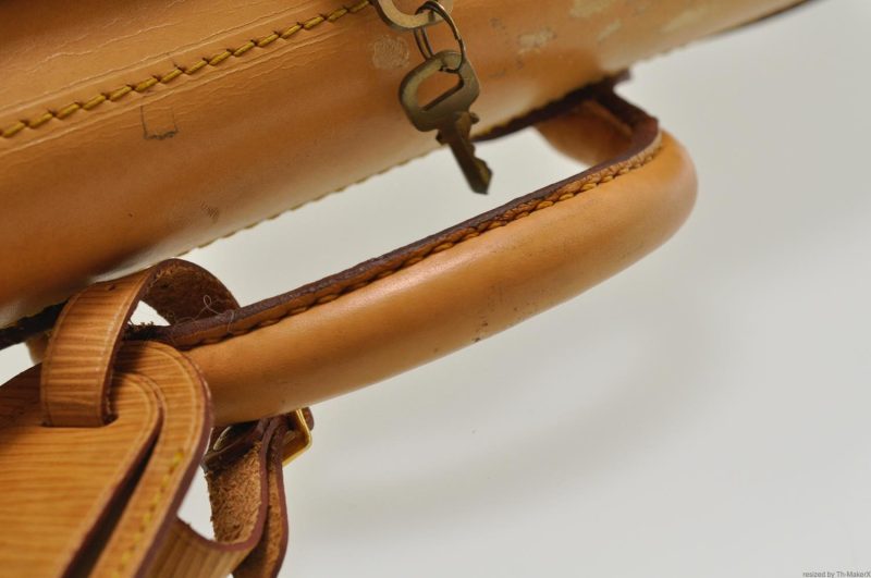 LOUIS VUITTON Epi Steamer Bag Hand Bag Beige am2948s - Logoexplore - Image 9