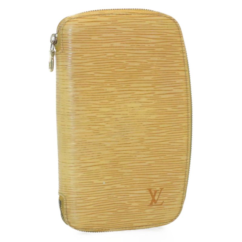 LOUIS VUITTON Epi Agenda Jeode Travel Case Yellow am3002s - Logoexplore