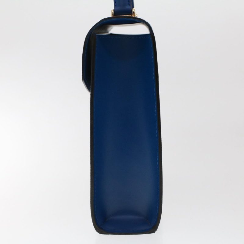 LOUIS VUITTON Epi Malesherbes Hand Bag Blue - Logoexplore - Image 4