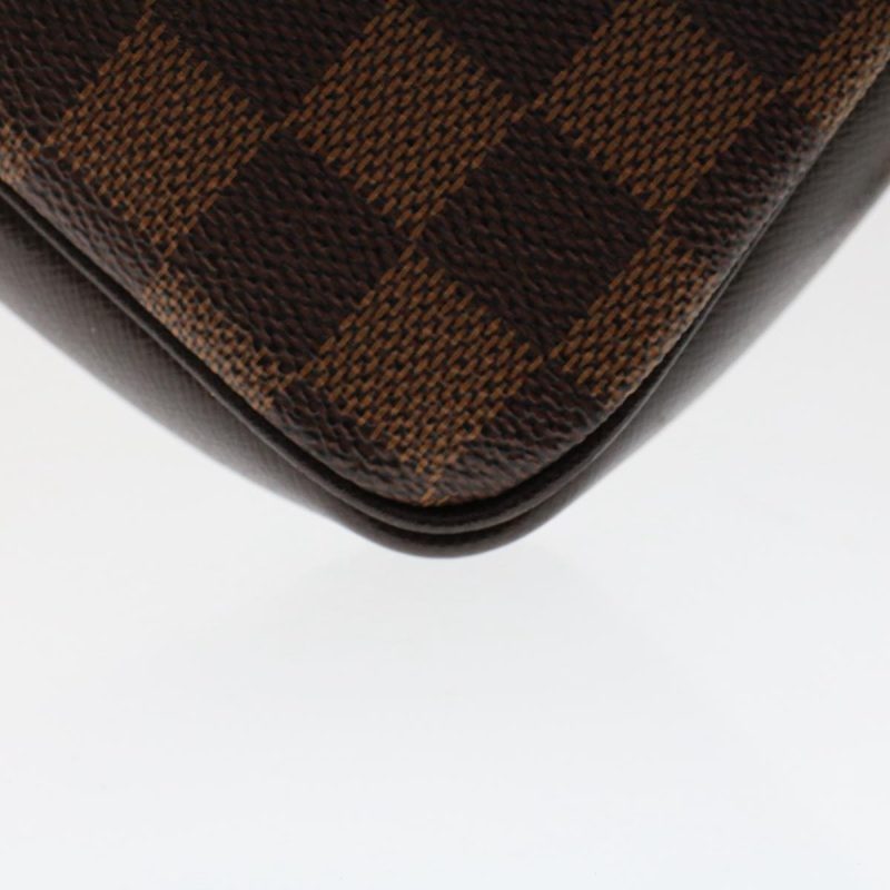 LOUIS VUITTON Damier Ebene Trousse Makeup Pouch - Logoexplore - Image 8