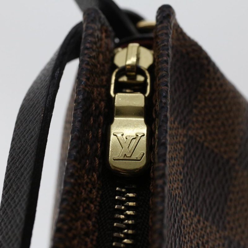 LOUIS VUITTON Damier Ebene Trousse Makeup Pouch - Logoexplore - Image 9