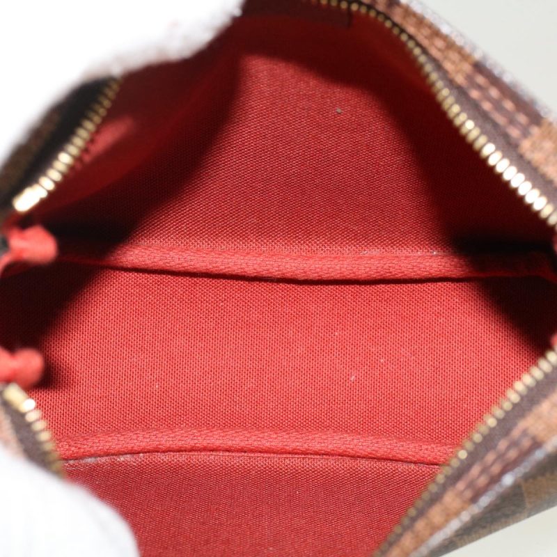 LOUIS VUITTON Damier Ebene Trousse Makeup Pouch - Logoexplore - Image 10