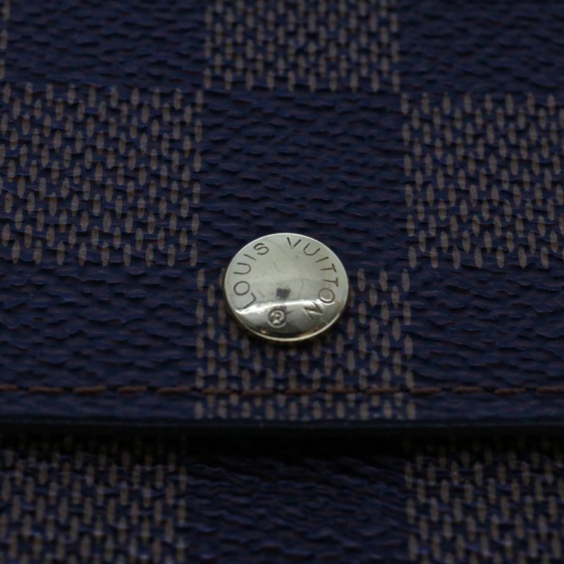 LOUIS VUITTON Damier Ebene Pochette Porte Monnaie Credit N61724 tb814 - Logoexplore - Image 8