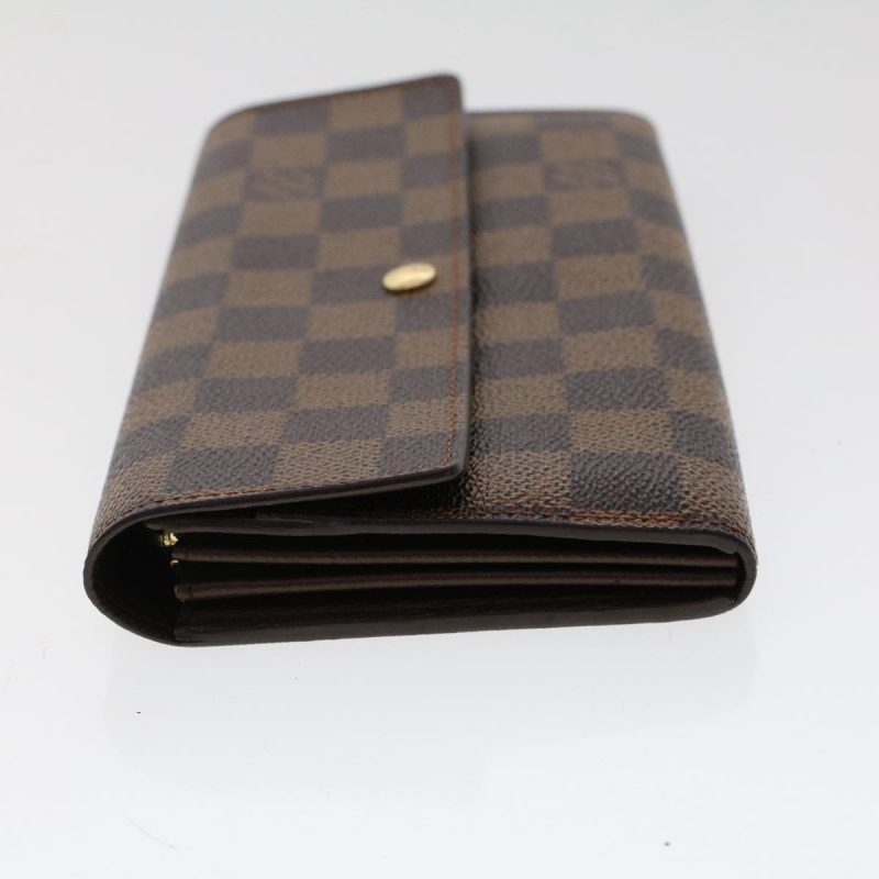 LOUIS VUITTON Damier Ebene Pochette Porte Monnaie Credit N61724 tb814 - Logoexplore - Image 3