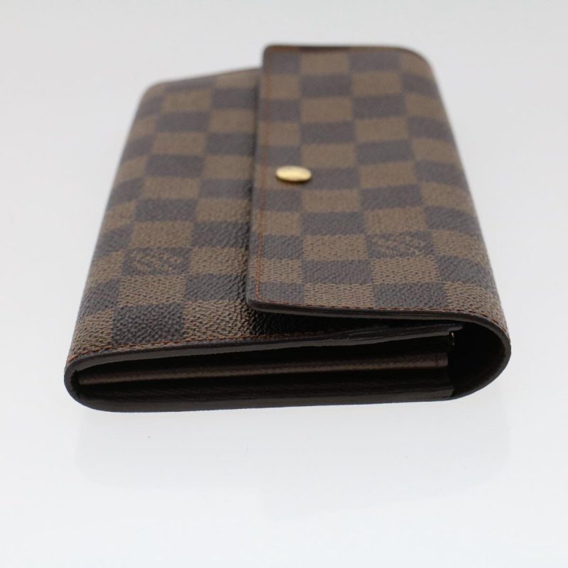 LOUIS VUITTON Damier Ebene Pochette Porte Monnaie Credit N61724 tb814 - Logoexplore - Image 4