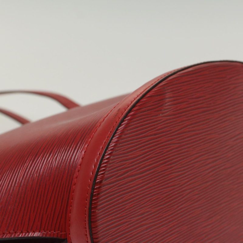 LOUIS VUITTON Epi Saint Jacques Shopping Shoulder Bag Red M52277 tb832 - Logoexplore - Image 9
