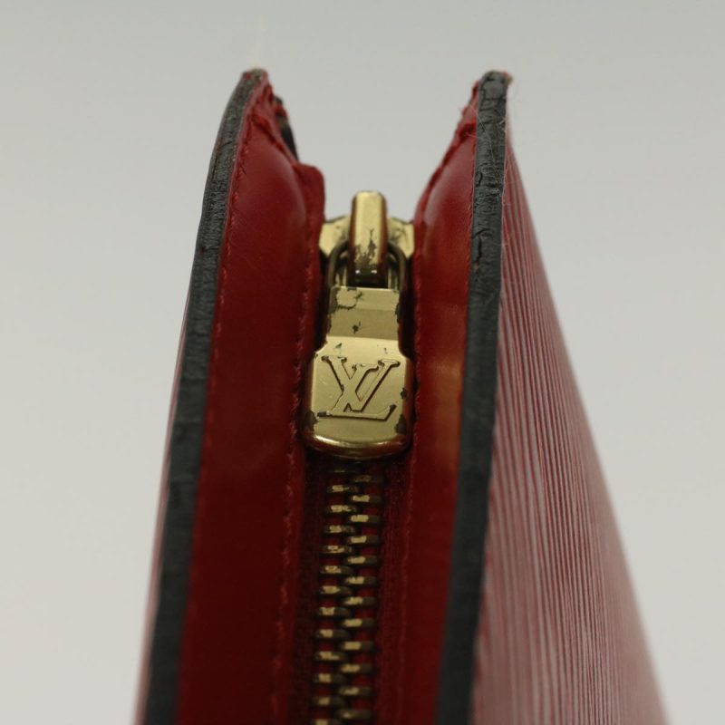 LOUIS VUITTON Epi Saint Jacques Shopping Shoulder Bag Red M52277 tb832 - Logoexplore - Image 10