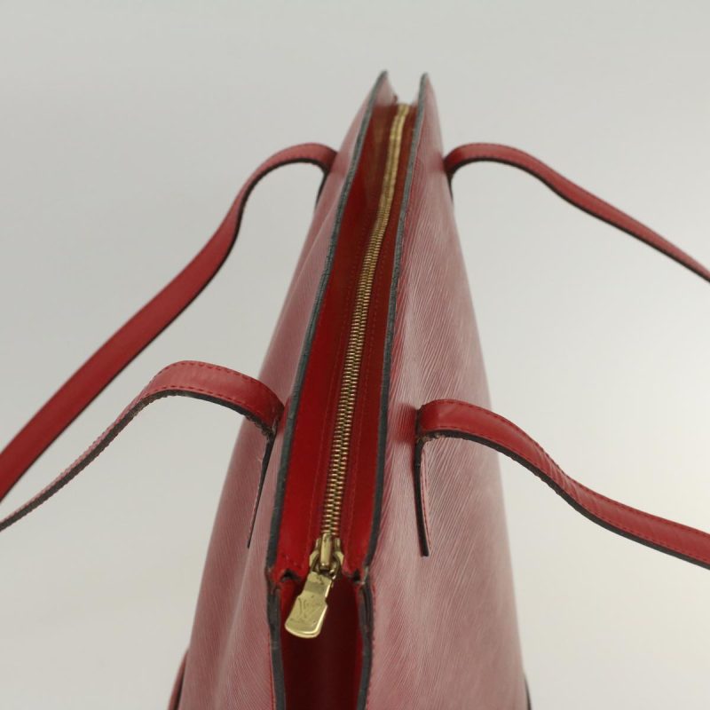 LOUIS VUITTON Epi Saint Jacques Shopping Shoulder Bag Red M52277 tb832 - Logoexplore - Image 6