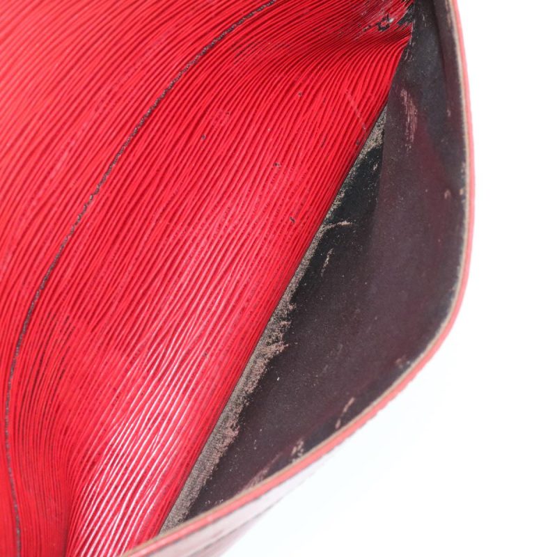 LOUIS VUITTON Epi Trocadero 27 Shoulder Bag Red M52317 th2044 - Logoexplore - Image 9