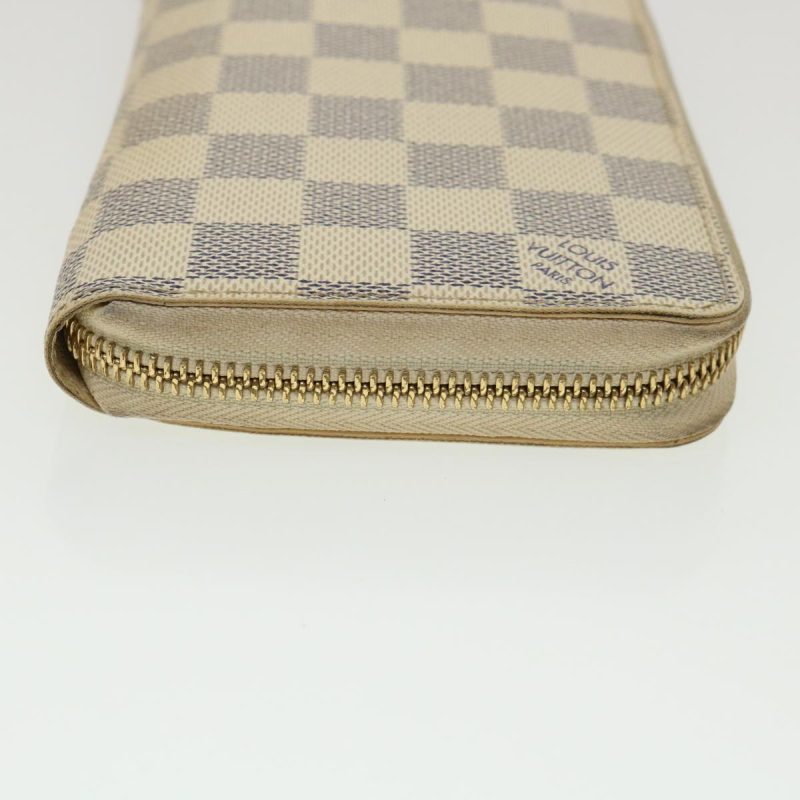 LOUIS VUITTON Damier Azur Zippy Wallet Long Wallet N60019 th3255 - Logoexplore - Image 3