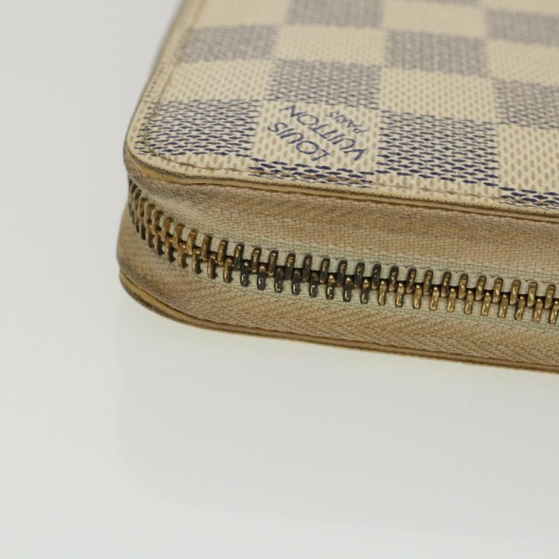 LOUIS VUITTON Damier Azur Zippy Wallet Long Wallet N60019 th3255 - Logoexplore - Image 6