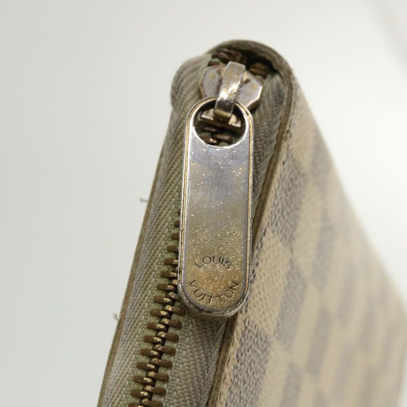 LOUIS VUITTON Damier Azur Zippy Wallet Long Wallet N60019 th3350 - Logoexplore - Image 8