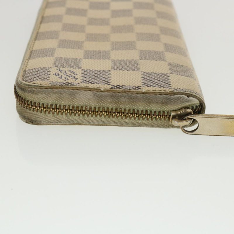 LOUIS VUITTON Damier Azur Zippy Wallet Long Wallet N60019 th3350 - Logoexplore - Image 6