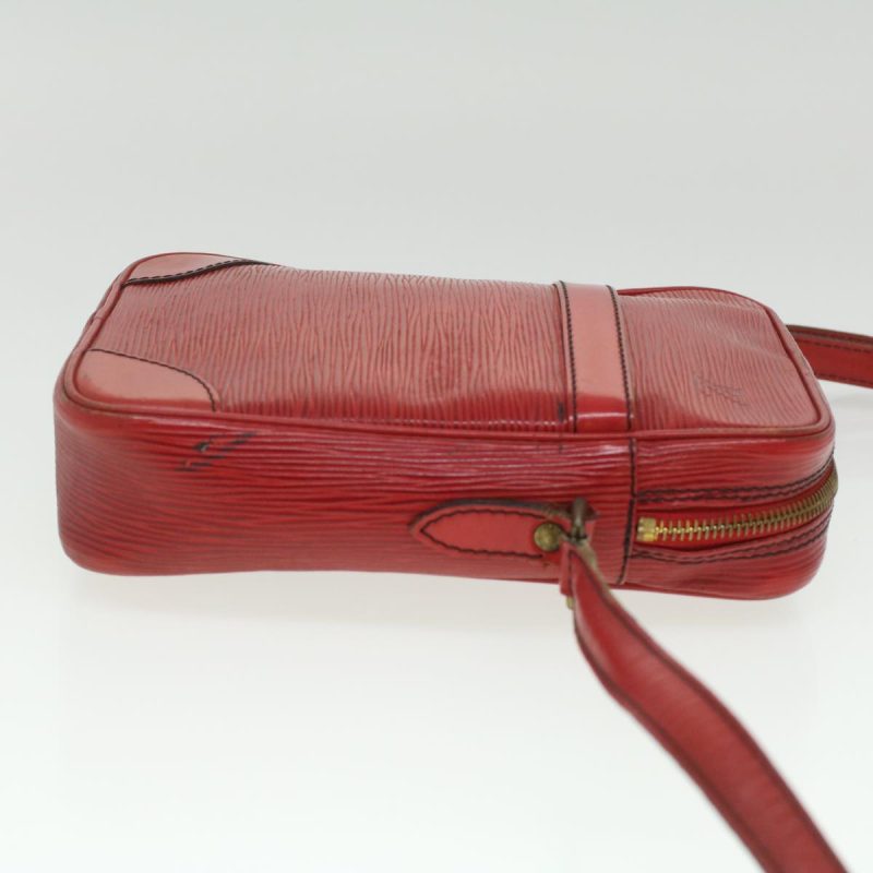 LOUIS VUITTON Epi Danube Shoulder Bag Red M45637 th3362 - Logoexplore - Image 5