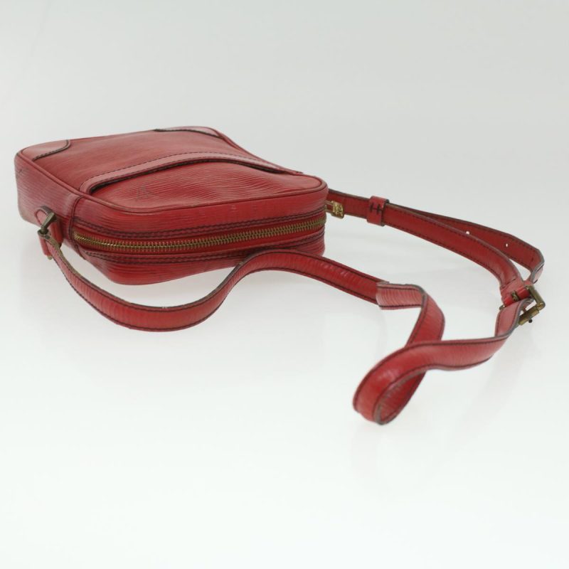 LOUIS VUITTON Epi Danube Shoulder Bag Red M45637 th3362 - Logoexplore - Image 8