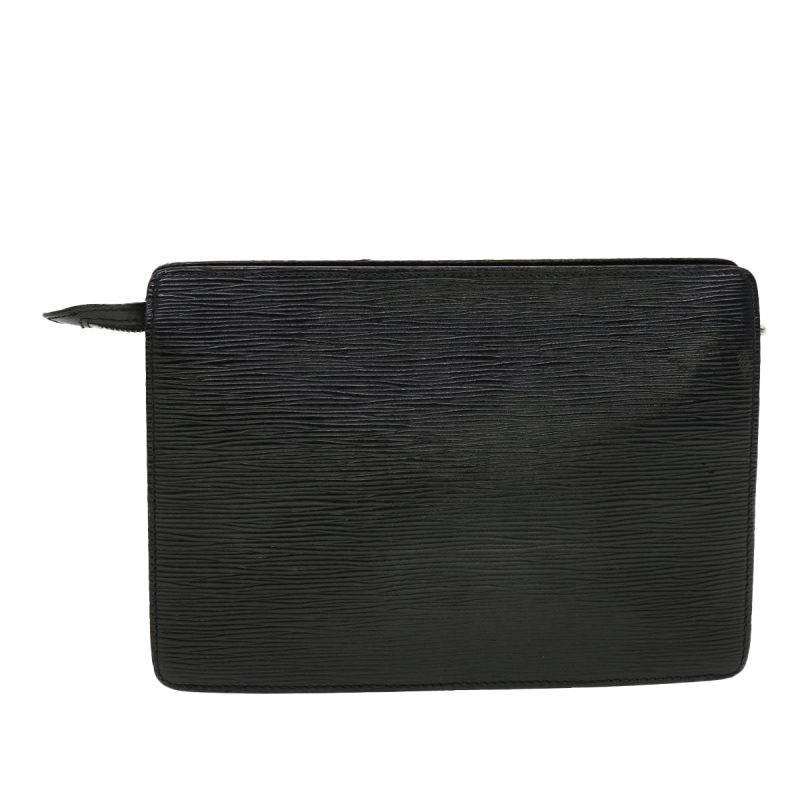 LOUIS VUITTON Epi Pochette Homme Clutch Bag Black M52522  th3579 - Logoexplore - Image 2