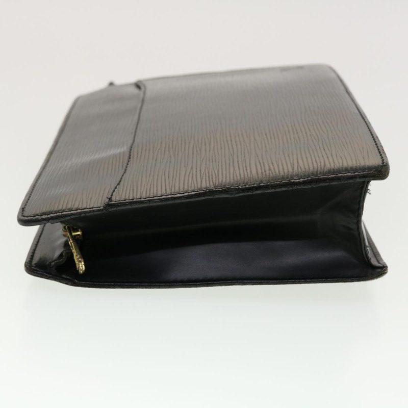 LOUIS VUITTON Epi Pochette Homme Clutch Bag Black M52522  th3579 - Logoexplore - Image 4