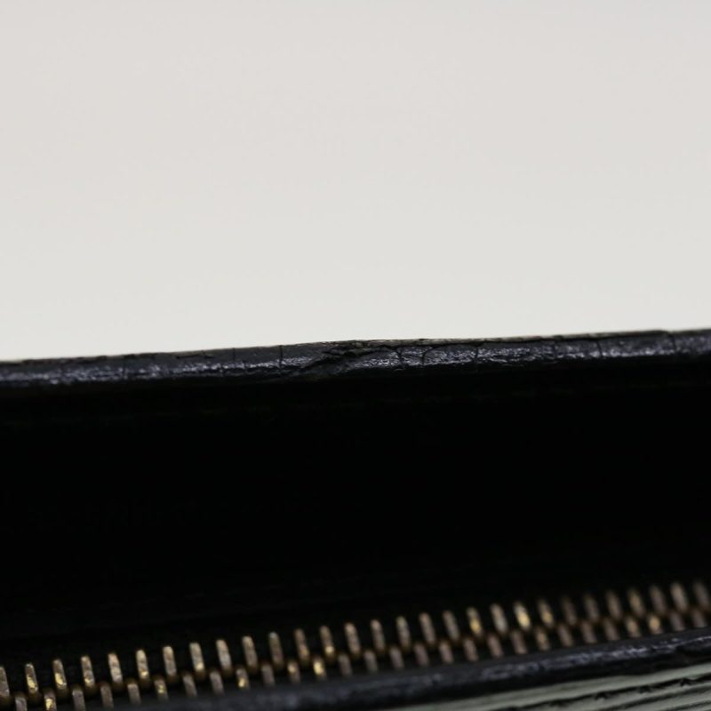 LOUIS VUITTON Epi Pochette Homme Clutch Bag Black M52522  th3579 - Logoexplore - Image 7