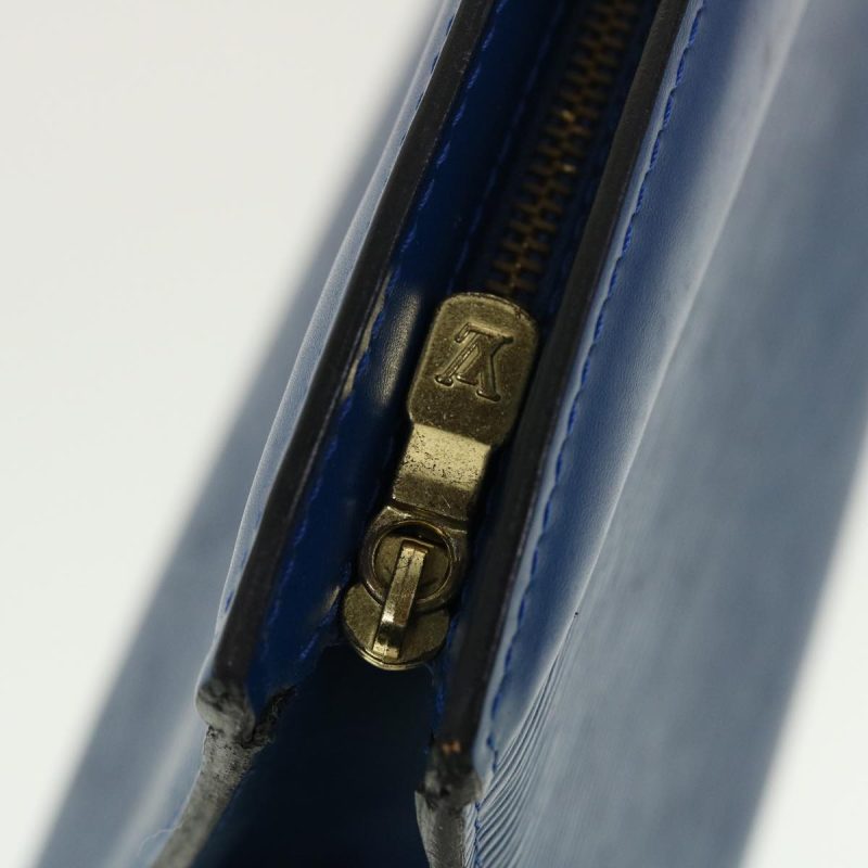 LOUIS VUITTON Epi Trousse Crete Clutch Bag Blue M48405 LV  th3672 - Logoexplore - Image 9