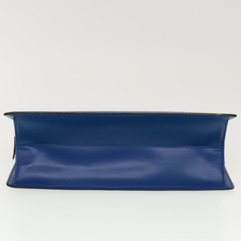 LOUIS VUITTON Epi Trousse Crete Clutch Bag Blue M48405 LV  th3672 - Logoexplore - Image 6