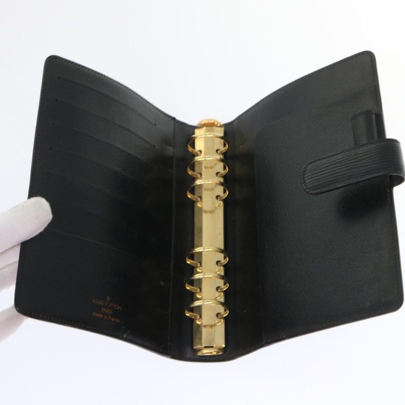 LOUIS VUITTON Epi Agenda MM Day Planner Cover Black R20042 LV  th3786 - Logoexplore - Image 8