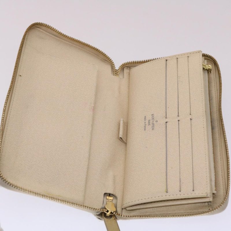 LOUIS VUITTON Damier Azur Zippy Organizer Long Wallet N60012 LV  th3845 - Logoexplore - Image 8