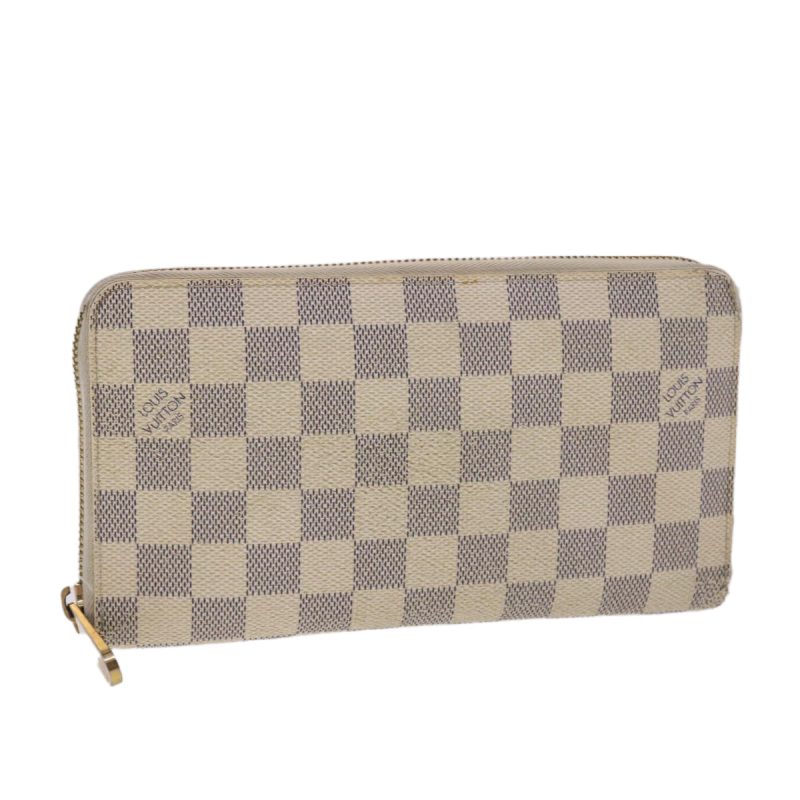 LOUIS VUITTON Damier Azur Zippy Organizer Long Wallet N60012 LV  th3845 - Logoexplore